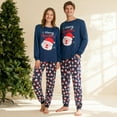 thumbnail image 5 of HYCLES Christmas Couple Pajamas Sets Holiday Sleepwear Matching Christmas Pjs Long Sleeve, 5 of 7