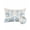 Green, variant on 1 Pack Outdoor Pillows Waterproof, Beige Cartoon Cats Indoor/Outdoor Throw Pillows with Inserts, Cute Cats Sleeping Dreams Clouds Decorative Pillow for Patio Furniture Chairs Couch