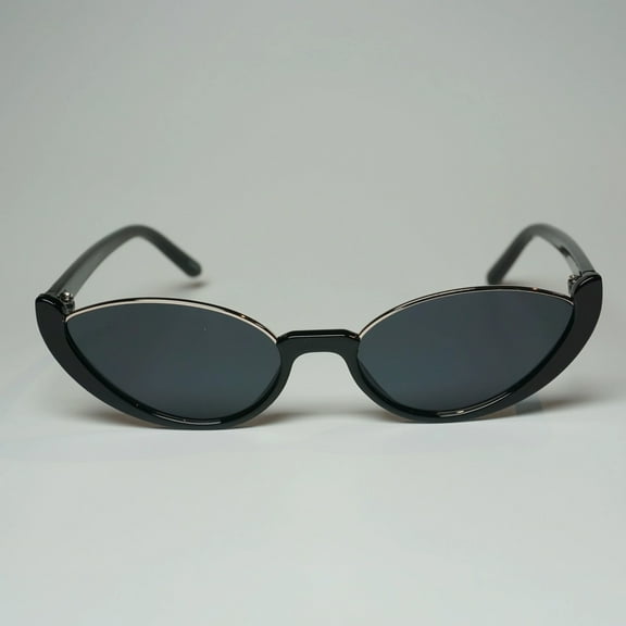 Issa Vibe Half Frame Oval Sunglasses