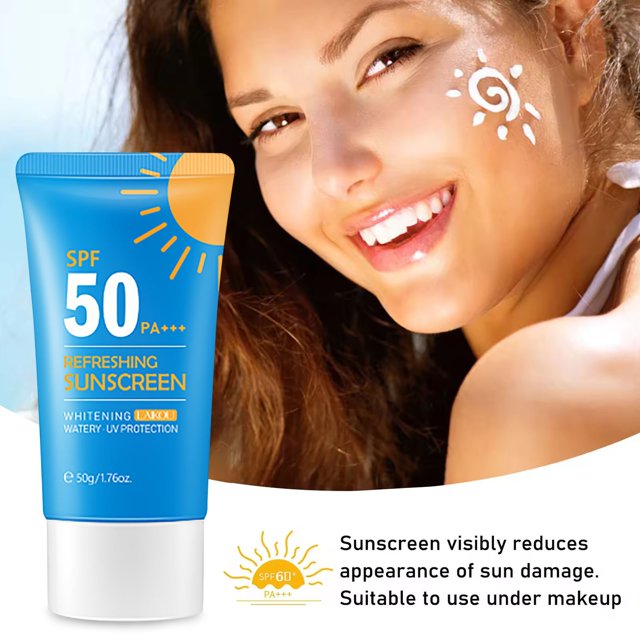 Cremas de aislamiento de protección solar Protecciones UV Aislamiento de maquillaje Productos hidratantes para el cuidado de la piel, protegidos de las quemaduras solares