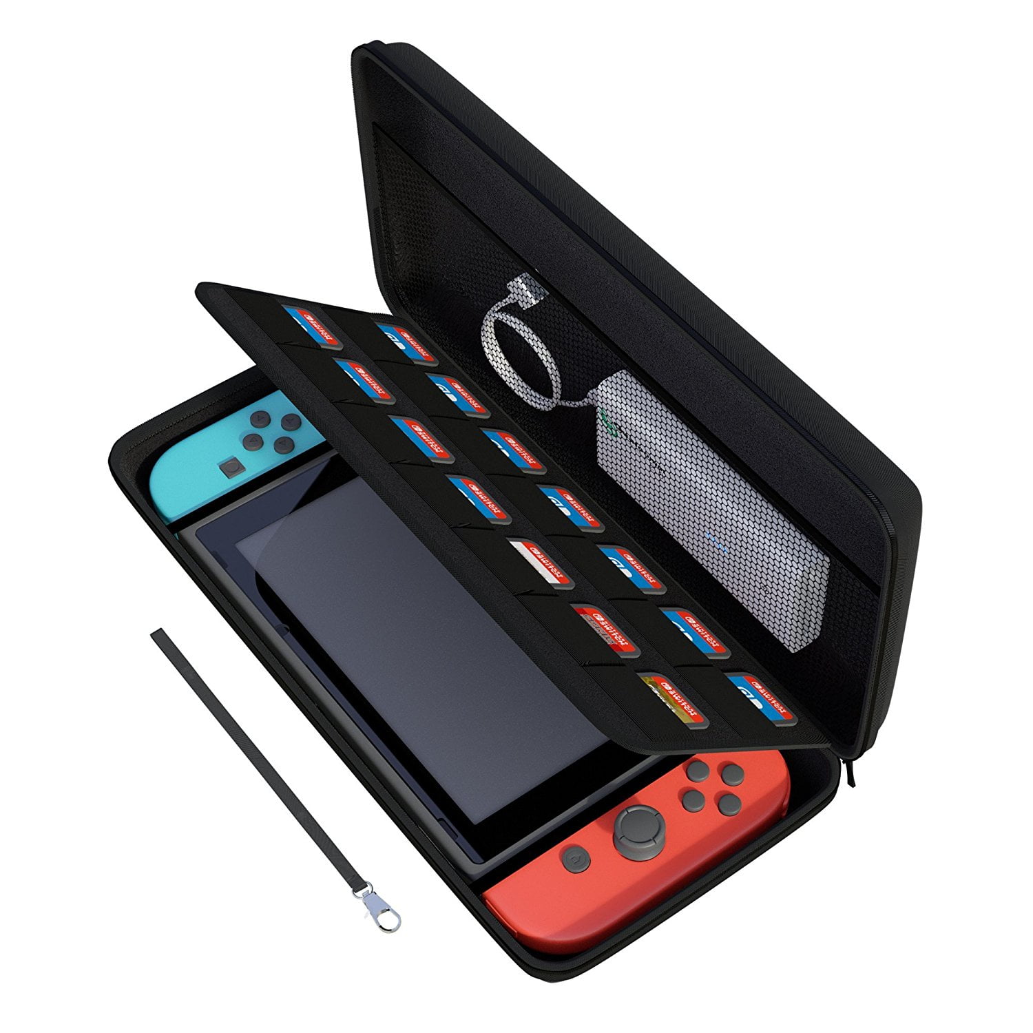 nintendo switch with case