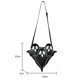 thumbnail image 5 of Bolso bandolera de hombro de PU de fiesta de Halloween de fantasma divertido para mujeres y niñas (negro) Likrtyny Para estrenar, 5 of 9