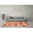 thumbnail image 3 of Ahgly Company Indoor Rectangle Abstract Brown Modern Area Rugs, 8' x 12', 3 of 4