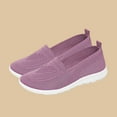 thumbnail image 6 of Purple Womens Lightweight Low Cut Wedge Heel Shoes For Spring And Summer Casual Outdoor Leisure Comfortable Footwear All Match Plus Size Size 39, 6 of 6