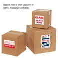 thumbnail image 3 of The Packaging Wholesalers Tape Logic Labels "Fragile Glass - This End Up" 4" x 6" Multiple 500/Roll, 3 of 4