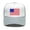 Gray, variant on Visor Hats for Women USA Flag Adjustable Hat Size Strapback Breathable Trucker Caps Casual Peak Hat Sun Visor