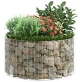 thumbnail image 3 of vidaXL Circular Gabion Pole Galvanised Steel Ø100x50 cm, 3 of 4