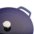 thumbnail image 4 of Staub Cast Iron 3.75-qt Essential French Oven - Dark Blue, 4 of 6