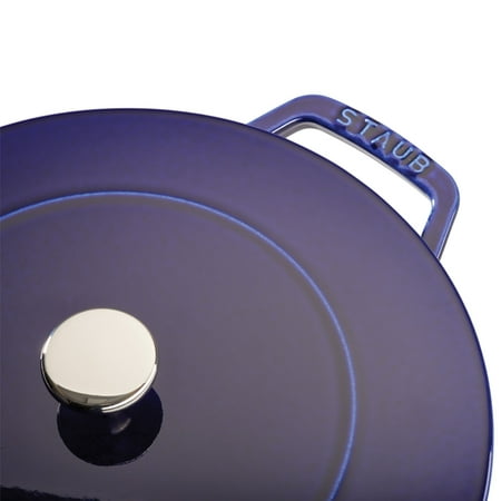 Staub - Cast Iron 3.75-qt Essential French Oven - Dark Blue