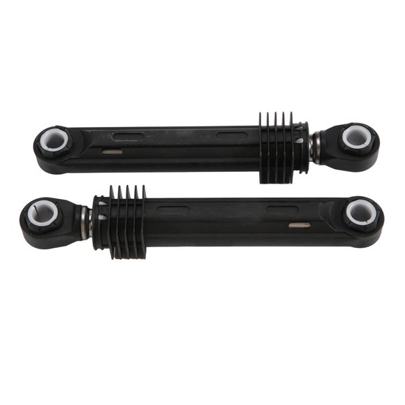 2 piezas 100N para Amortiguador de lavadora Pieza carga frontal arandela Cascara plastico negro Accesorios electrodomesticos