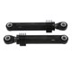 thumbnail image 1 of 2 piezas 100N para Amortiguador de lavadora Pieza carga frontal arandela Cascara plastico negro Accesorios electrodomesticos, 1 of 5