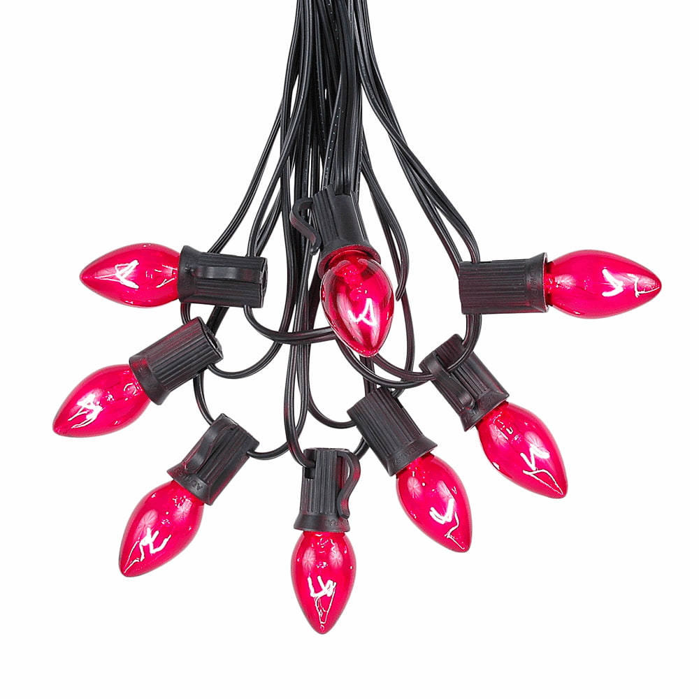 Black Wire Christmas Lights 
