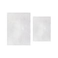 thumbnail image 5 of Elegance Bathroom Rugs Sets 2 Piece- Plush Bath Mat Set Quick-Dry Soft Microfiber Bathroom Mat with Rubber Backing, Absorbent Bathroom Rug Set, Washable Bath Rugs - Bath Mats 17x24 + 20x32 White, 5 of 10