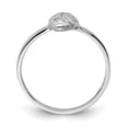 thumbnail image 2 of 925 Sterling Silver Rhodium-plated Child's Polished Ladybug Ring, 2 of 3
