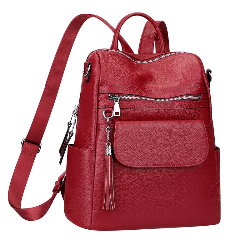 ALTOSY Genuine Leather Backpack Purse for Women Large  display picture 2