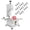 1500W, variant on Commercial Electric Bone Saw Machine with Stand, 1500W Heavy Duty Meat Cutting Machine for Frozen Meat, Ribs and Trotters, Stainless Steel