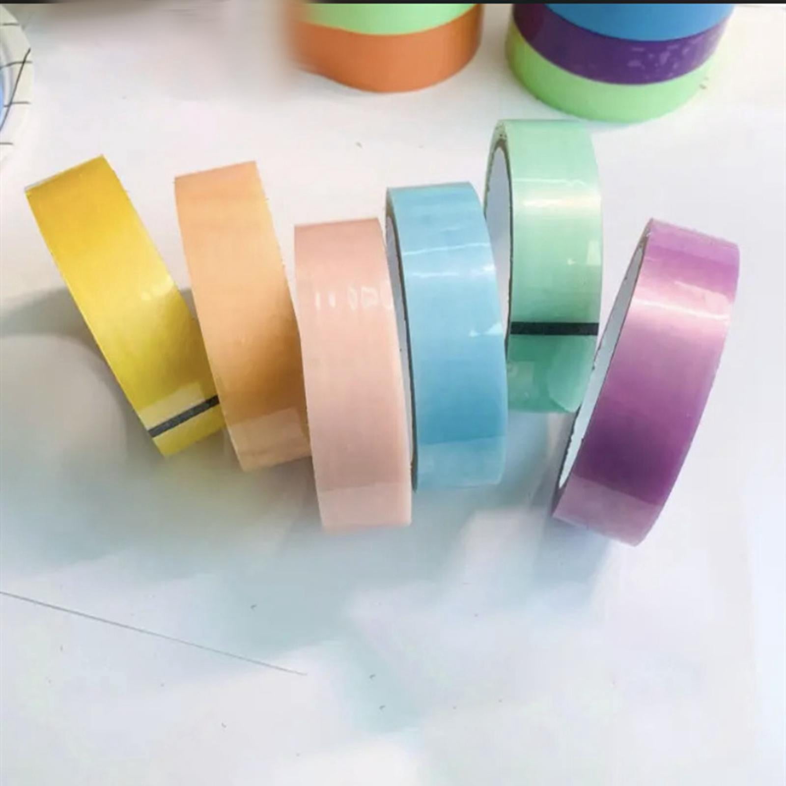 Sticky Ball Rolling Tapes Colorful Fun Creative Educational Toys DIY Crafts 24pcs