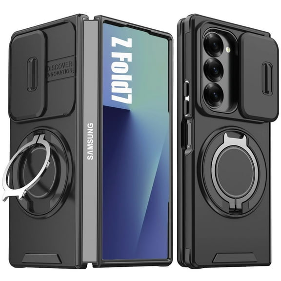 AICase For Samsung Galaxy Z Fold7 2025 Case Heavy Duty Shockproof With Slide Camera Protective Cover