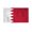 Bahrain 3x5 ft Nylon Flag, variant on AGAS Bahrain Stick Flag 4x6 inch mounted onto 11 inch Plastic Pole - Printed Single Sided on Polyester - Stitched Edges - Mini Bahrain Flag - Bahrain National Flag- BHR Flag علم البحرين