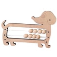 thumbnail image 1 of Tablero ocupado Montessori, Material de bricolaje, habilidad de Motor sin pintar, accesorios educativos para enseñanza temprana, tablero de actividades de juguete sensorial perro de CUTICAT tablero ocupado, 1 of 8