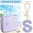 thumbnail image 3 of Bogg Bag Accessories,Bogg Bag Charms Keychain for Women Girls,Letter Charms for Beach Bitty Bogg Handbags Tote Bags, 3 of 10