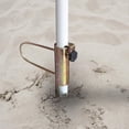 thumbnail image 5 of Base de sombrilla de playa WEIHJMXG soporte de metal resistente con estaca de anclaje, 5 of 5
