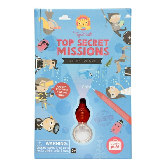 Top Secret Missions Detective Set (Tiger Tribe)