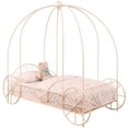 thumbnail image 1 of Rosebery Kids Lit pour Enfants à Baldaquin Simple en Métal Rose Poudré, 1 of 2