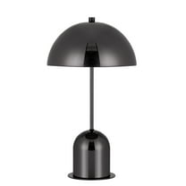 40W Peppa Metal Accent Lamp With On Off Touch Sensor Switch, Gun Metal