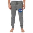 thumbnail image 2 of NASA Men's Retro Meatball Space Fashion Logo Sleep Jogger Pajama Pants, 2 of 5
