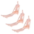 thumbnail image 1 of Cuerpo de Muñeca Articudo con de 3 Piezas, Cuerpos Femeninos Desnudos Sin Accesorios de Visualización de Cabeza Juguetes Articudos Móviles CUTICAT Cuerpo de muñecas de niña desnuda, 1 of 8