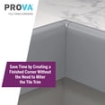 thumbnail image 3 of M-D Building Products 32042 3/8 in. Satin Clear Anodized Aluminum Counter Top/Stair Nosing Inside Corner, 3 of 11