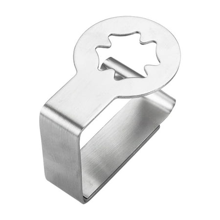 

Geruite Stainless Steel Table Clips | Table Cloth Clip Clamp Holder for Home Party Picnic | Includes 6 Different Shape of Cutlery Butterfly Flowers Four-Leaf Clover Leaves Moon.