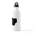 thumbnail image 3 of CafePress - Black Sushi Cat Water Bottle - Stainless Steel Water Bottle, Sports Bottle, 1.0L, 3 of 5