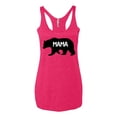 thumbnail image 2 of Wild Bobby Mama Bear Women Tri-Blend Racerback Tank Top, 2 of 6
