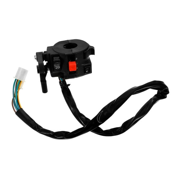 USHOBE 1 Set Ignition Switch for Handlebar with Headlight and Wind Control for ATV Riders