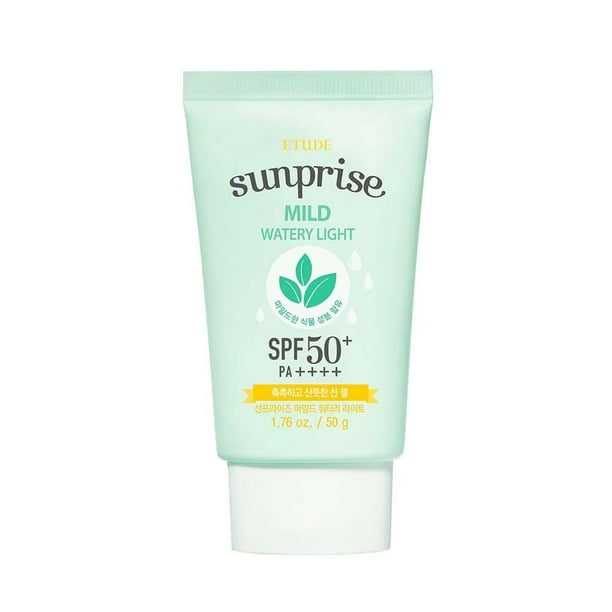 Etude House - Sunprise Mild Watery Light Sunscreen SPF 50+ PA++++ - 50g. Protector Solar ETUDE 1