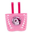thumbnail image 4 of Minkissy Bike Basket Pink Weave Design Storage For Kids 1Pack, 4 of 7