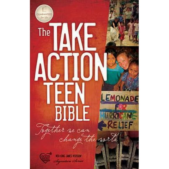 Pre-Owned Take Action Teen Bible-NKJV (Paperback) 1418549053 9781418549053