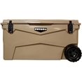 thumbnail image 1 of Fatboy 70 Quart Wheeled Roto Molded Cooler (Sand), 1 of 5