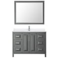 thumbnail image 4 of Wyndham Collection Wcv252548s-Qtz-Unsm46 Daria 48" Free Standing Single Basin Vanity Set -, 4 of 7