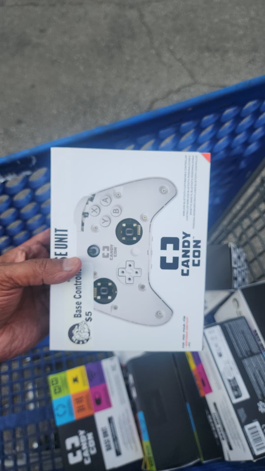 Candy Con Wireless Gaming Controller for Nintendo Switch & PC, White