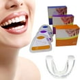 thumbnail image 1 of 3pcs Teeth Corrector Brace Tooth Retainer Straighten Teeth Tray Teeth Trainer Mouthguard Braces, 1 of 5