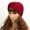 Wine, variant on Ausyst Headbands for Women Fashion Keep Warm Winter Foldable Solid Women Knit Ladies Thick Headwraps Headband Clearance