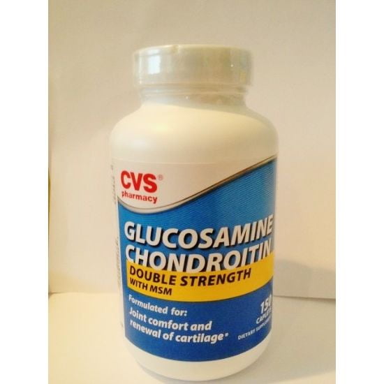 CVS Glucosamine Chondroitin Double Strength with MSM 150 Caplets