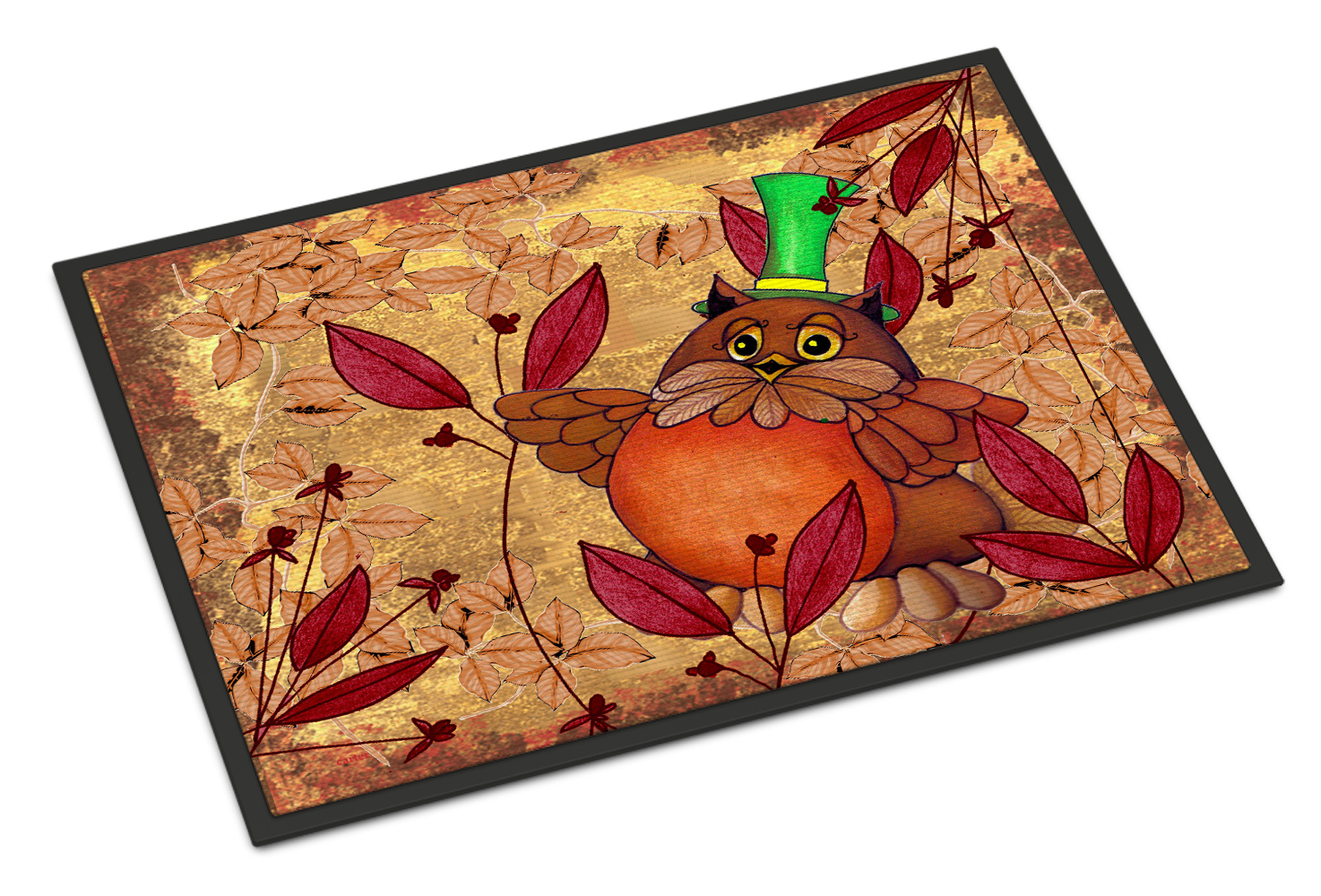 Hootie Fall Owl Door Mat