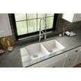 thumbnail image 5 of Karran Usa Qu-720 Quartz Qu 33-1/2" Undermount Double Basin Quartz Composite Kitchen Sink, 5 of 5
