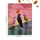thumbnail image 3 of Qisvanset 12x16 Inch Tortoiseshell Cat Eyes Canvas Print Wall Art, 3 of 5
