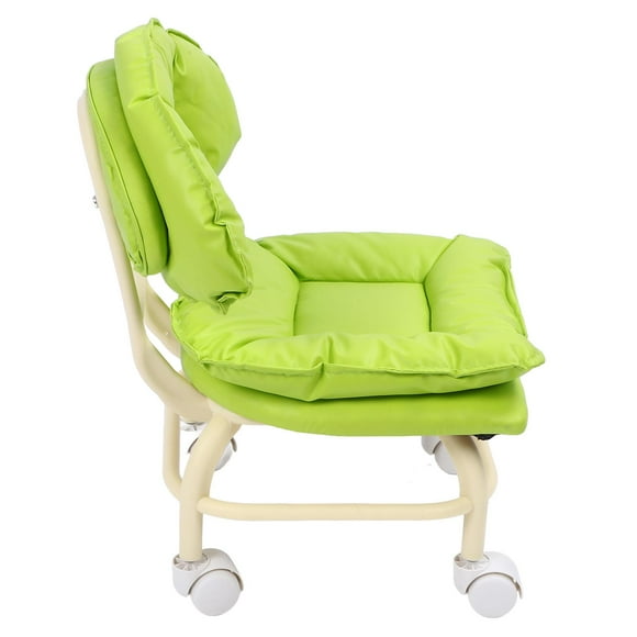 Swivel Stool, 360 Degree Swivel Wear Proof Rolling Stool Green for Salons