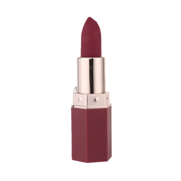 Lápiz labial humectante, lápiz labial de larga duración con acabado satinado para maquillaje de color de labios, infundido con manteca de karité, suave como la seda